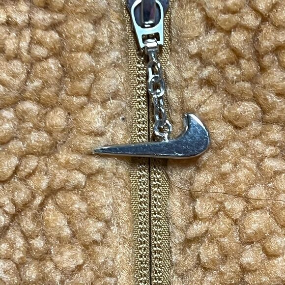 NWOT NIKE Sportswear Swoosh Sherpa Fleece Teddy Jacket CU6639 Sz XS - Picture 10 of 11